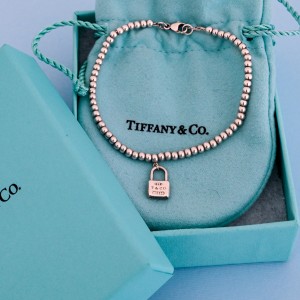 Bracciale Tiffany Mini Beads Lucchetto